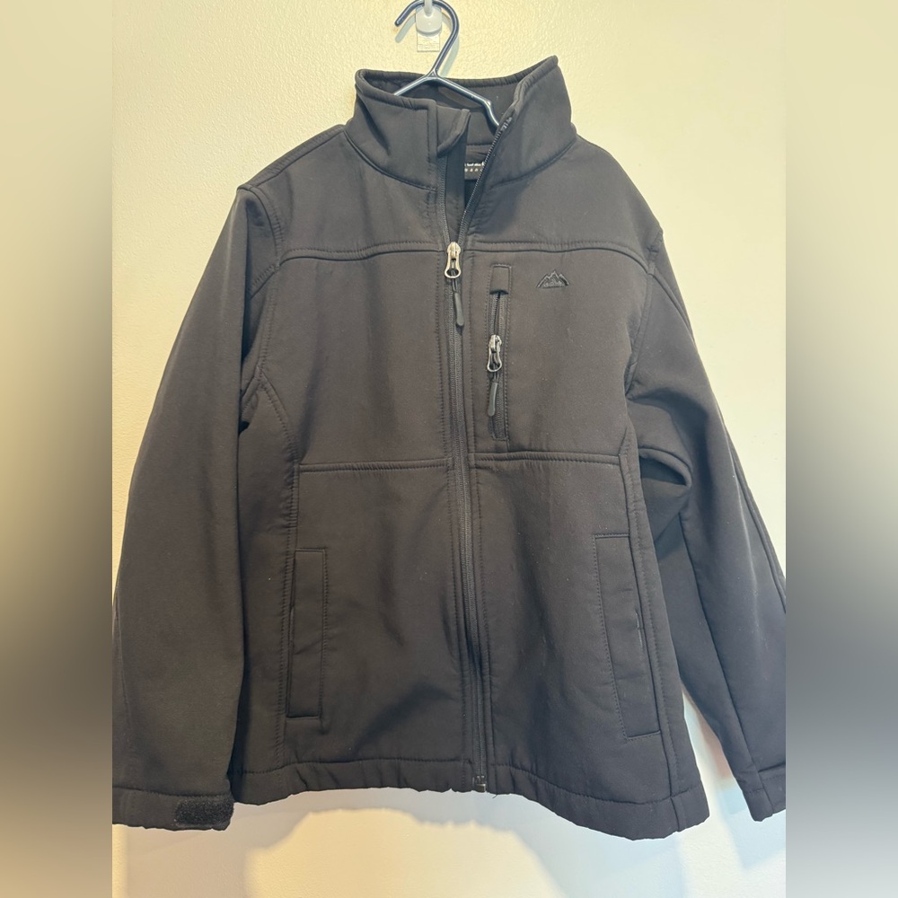 Snozu Performance Jacket Soft Shell Black Stand C… - image 1